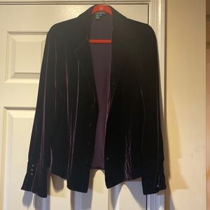 Velour Ralph Lauren Button-up